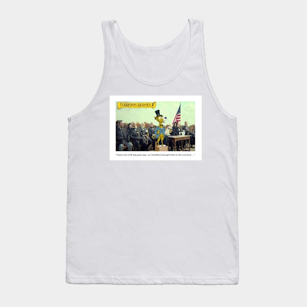 Gettysburg Hound Tank Top by Steerhead